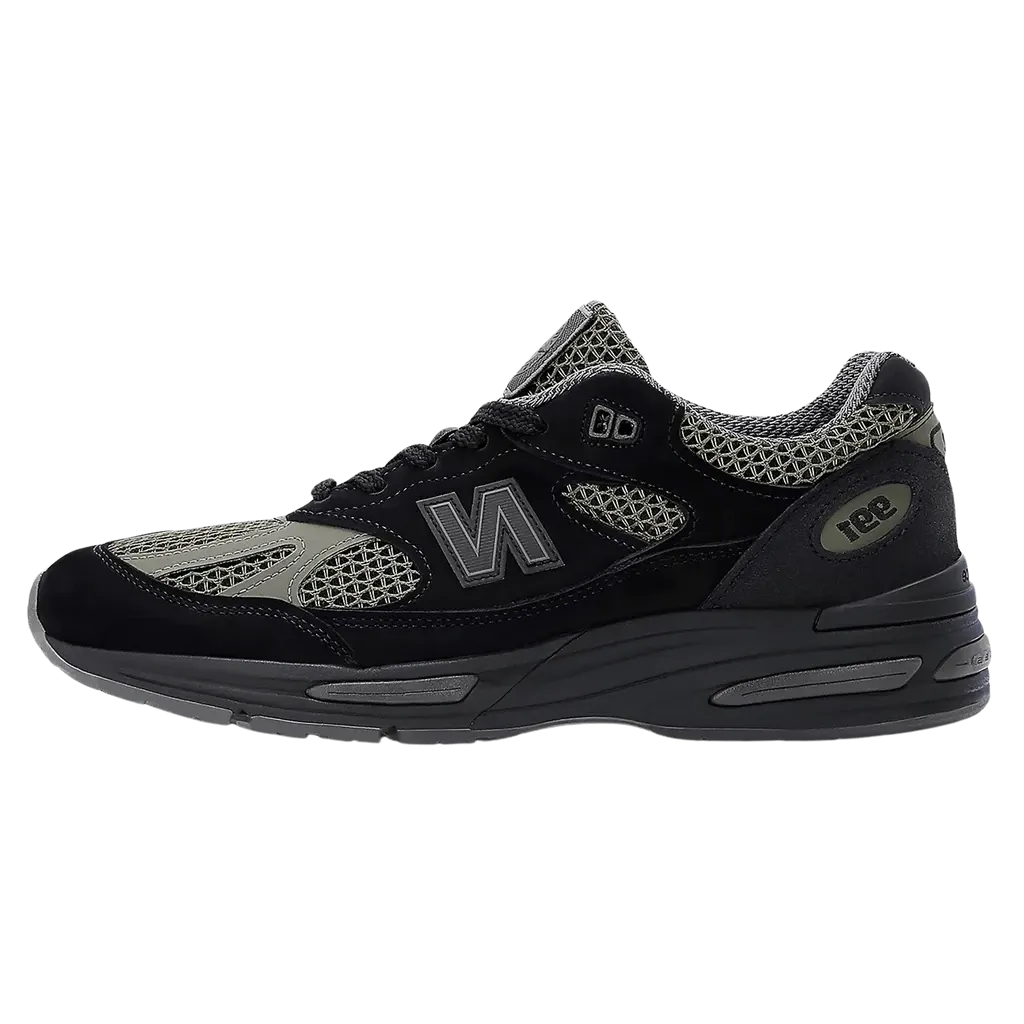 New Balance x Stone Island MiUK 991v2 'Black'