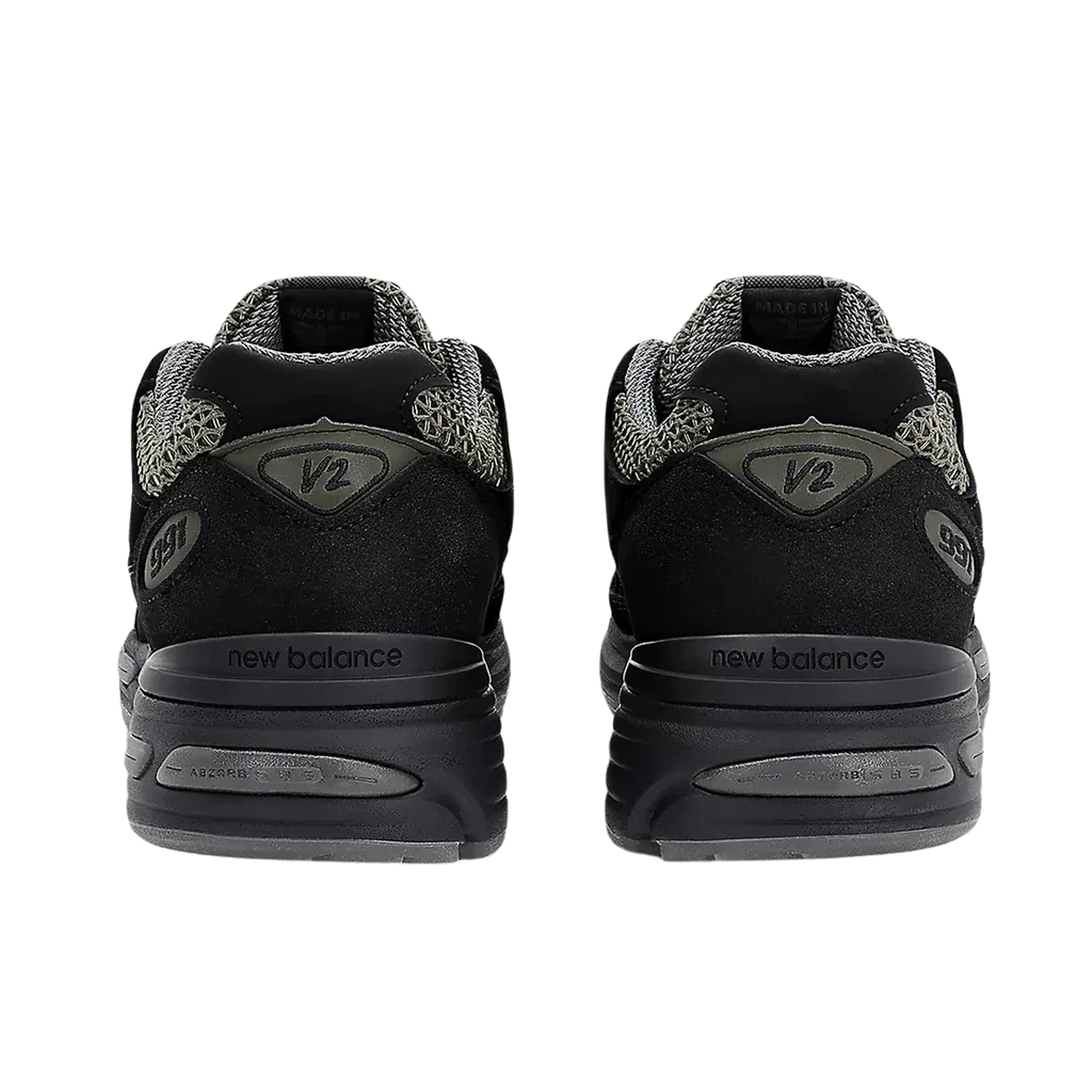 New Balance x Stone Island MiUK 991v2 'Black'