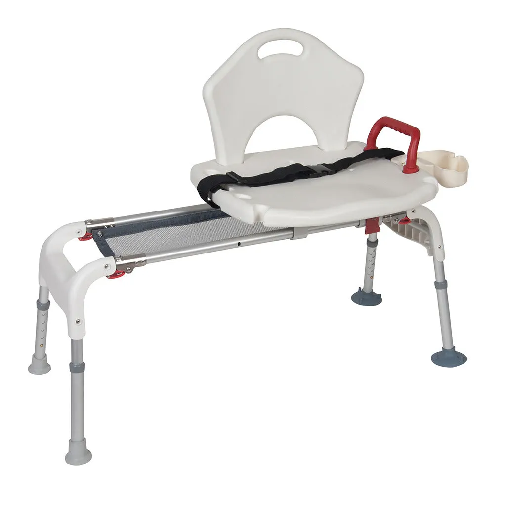 New in box! Drive Medical Folding Universal Sliding Transfer Bench, 300 Lb Capacity! Retail $295 