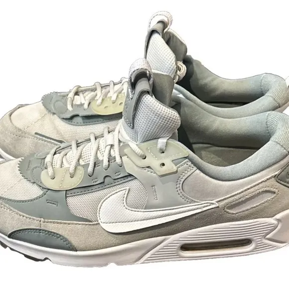 Nike Air Max 90 Futura Mint Grey Green Women's DM9922-105 Size 11 EUC