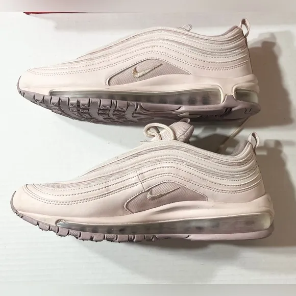 Nike Air Max 97 Sneakers Women’s  10 Light Pink AR1911-600 Streetwear Running