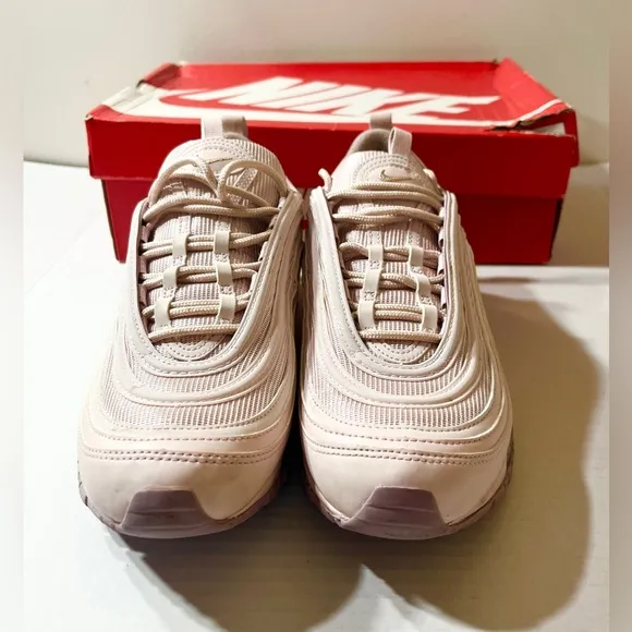 Nike Air Max 97 Sneakers Women’s  10 Light Pink AR1911-600 Streetwear Running