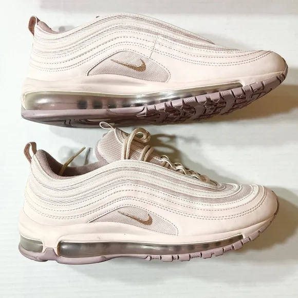 Nike Air Max 97 Sneakers Women’s  10 Light Pink AR1911-600 Streetwear Running