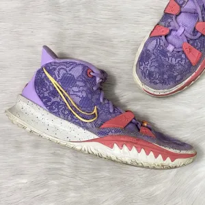 Nike Kyrie 7 Daughters Azurie Performance Hoop Shoe Pastel Purple Pink Sneaker