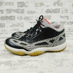 Nike Men's Air Jordan 11 Retro Low IE 'Black Cement' Athleisure Sneakers O352