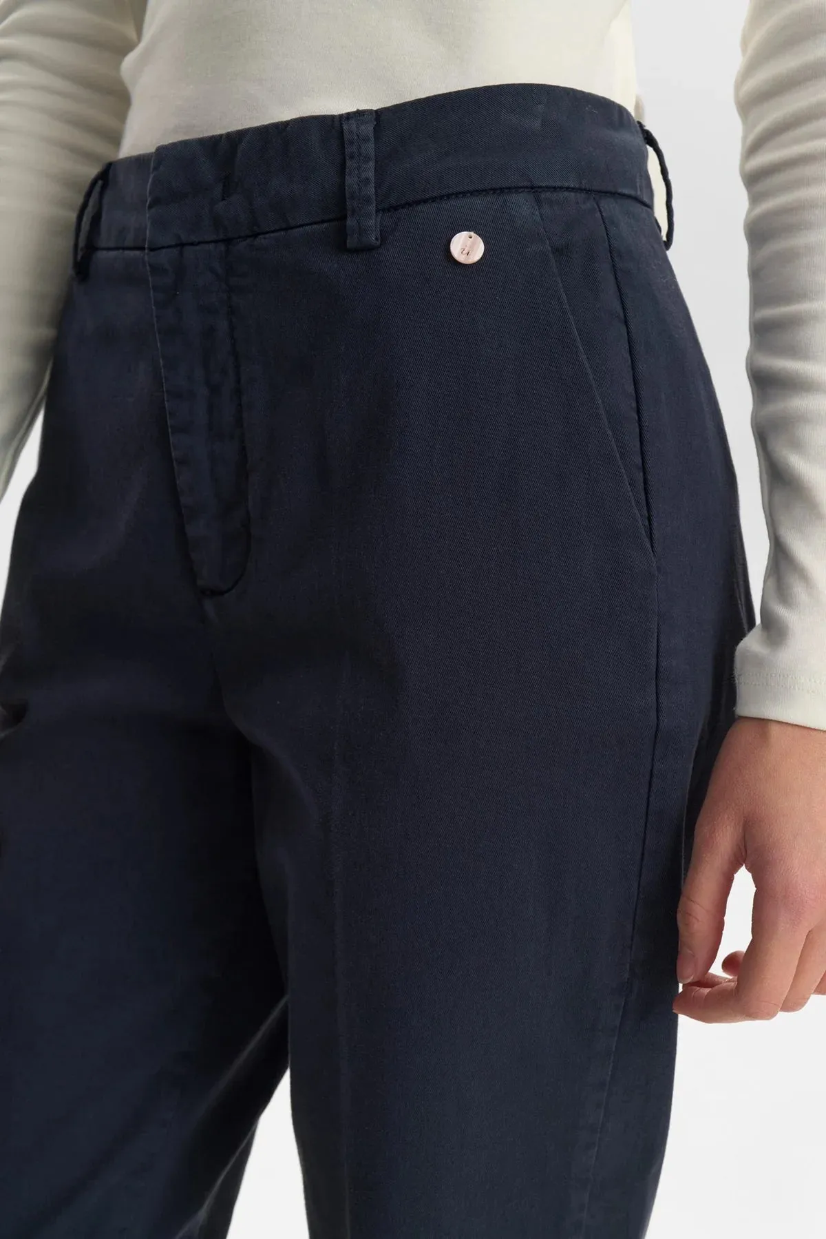 Numph Nuregitza Slim Leg Trousers