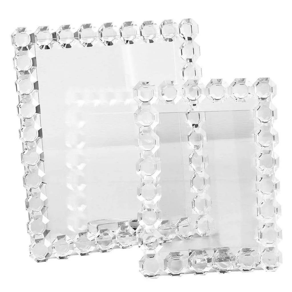 OCTAGON CRYSTAL 5X7 FRAME