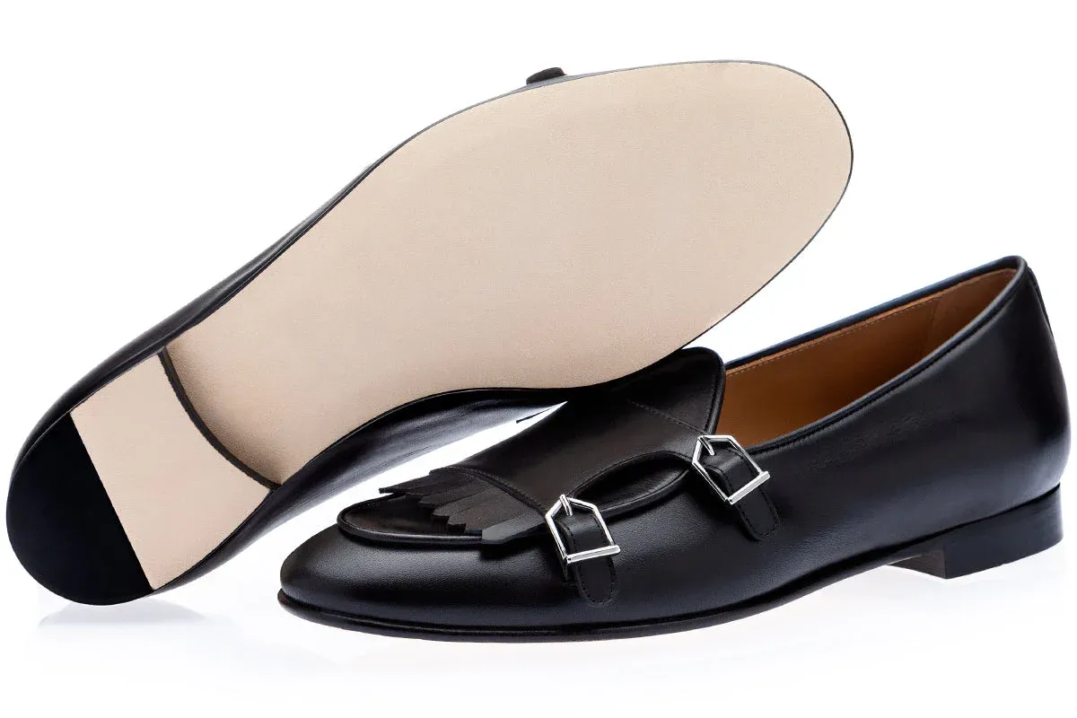 Opal Black Casual Shoes