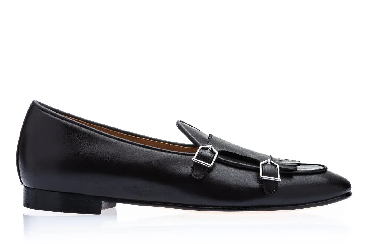 Opal Black Casual Shoes