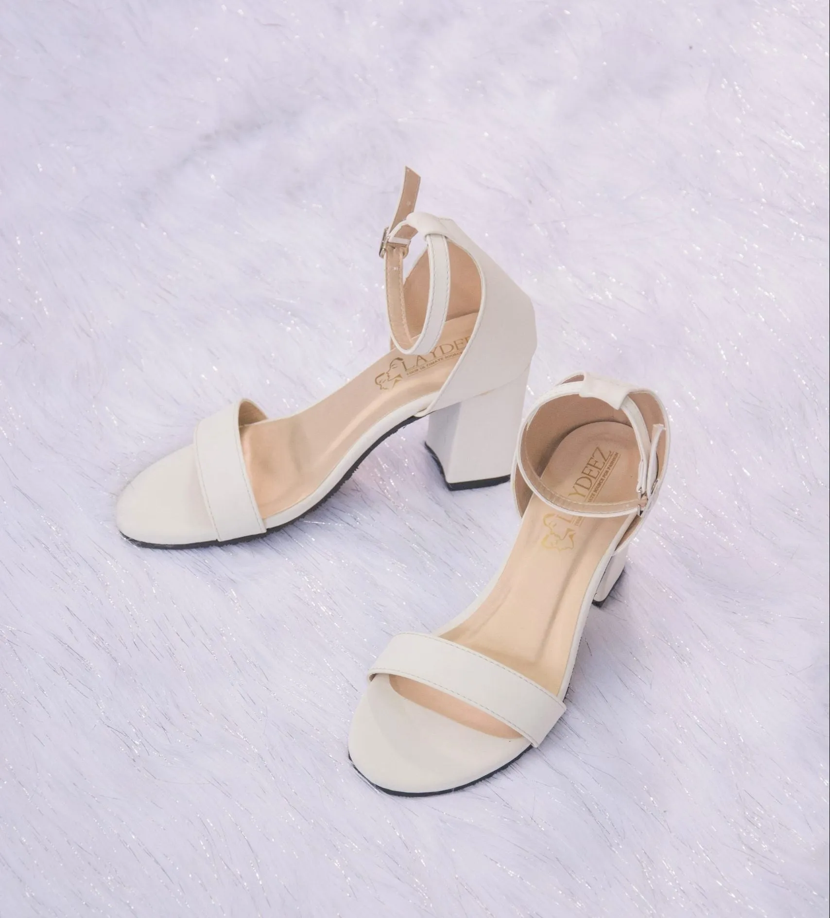 Open Toe Block Heels