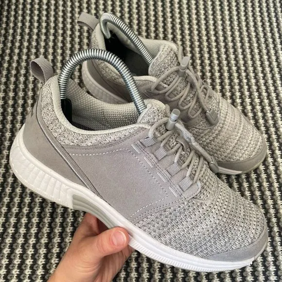 Orthofeet Francis No-tie grey sneaker women’s shoe size 7.5