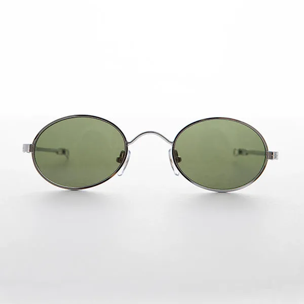 Oval Sunglass Spectacle with Adjustable Sliding Temples - Miyazaki