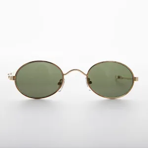 Oval Sunglass Spectacle with Adjustable Sliding Temples - Miyazaki