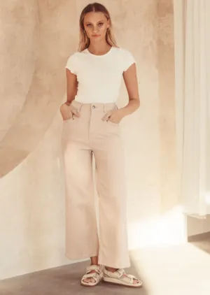 Paper Heart Rollin' Pant Oatmeal