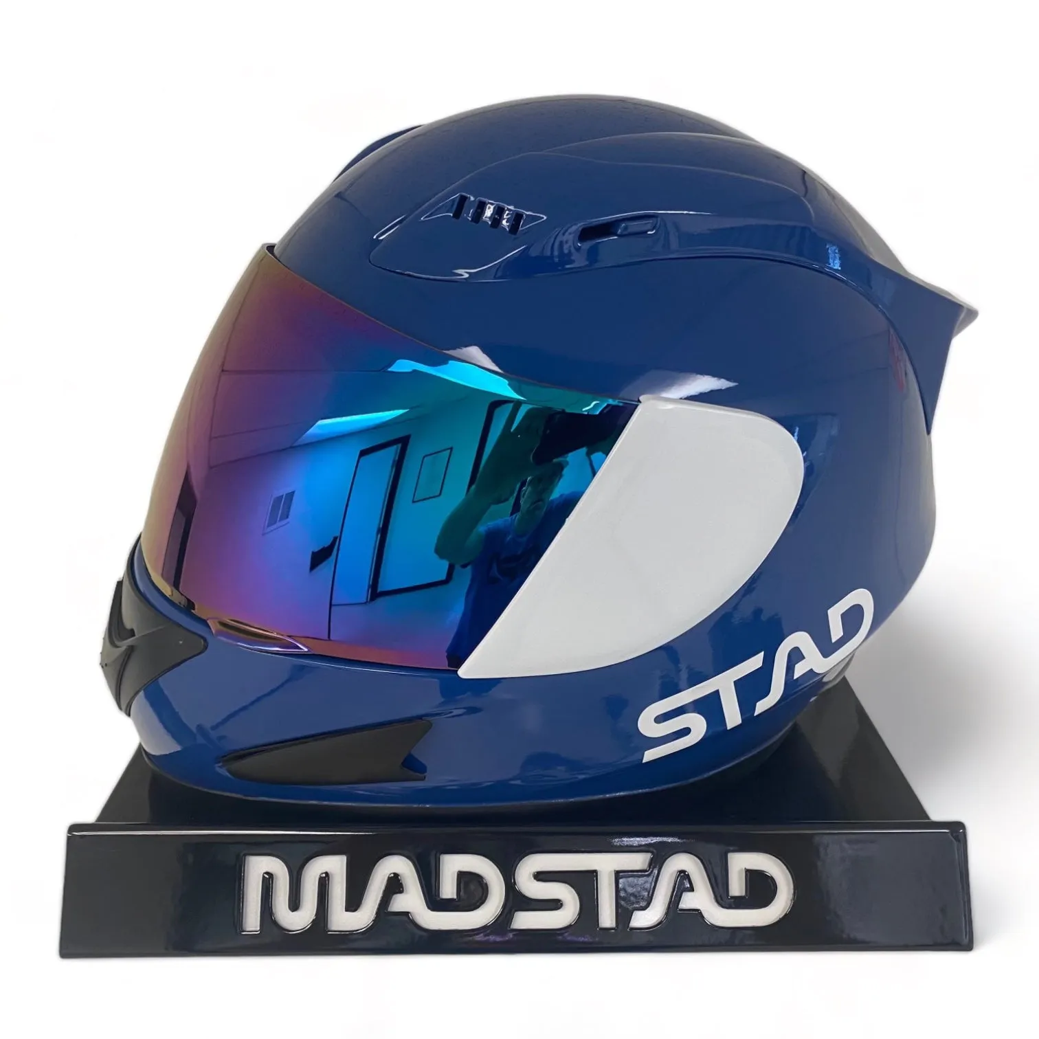 Personalized Wall Mount Helmet Rack
