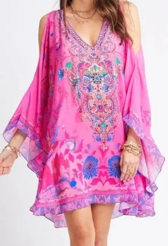 Pink Feeling Kaftan Dress