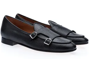 Plantal Black Casual Shoes