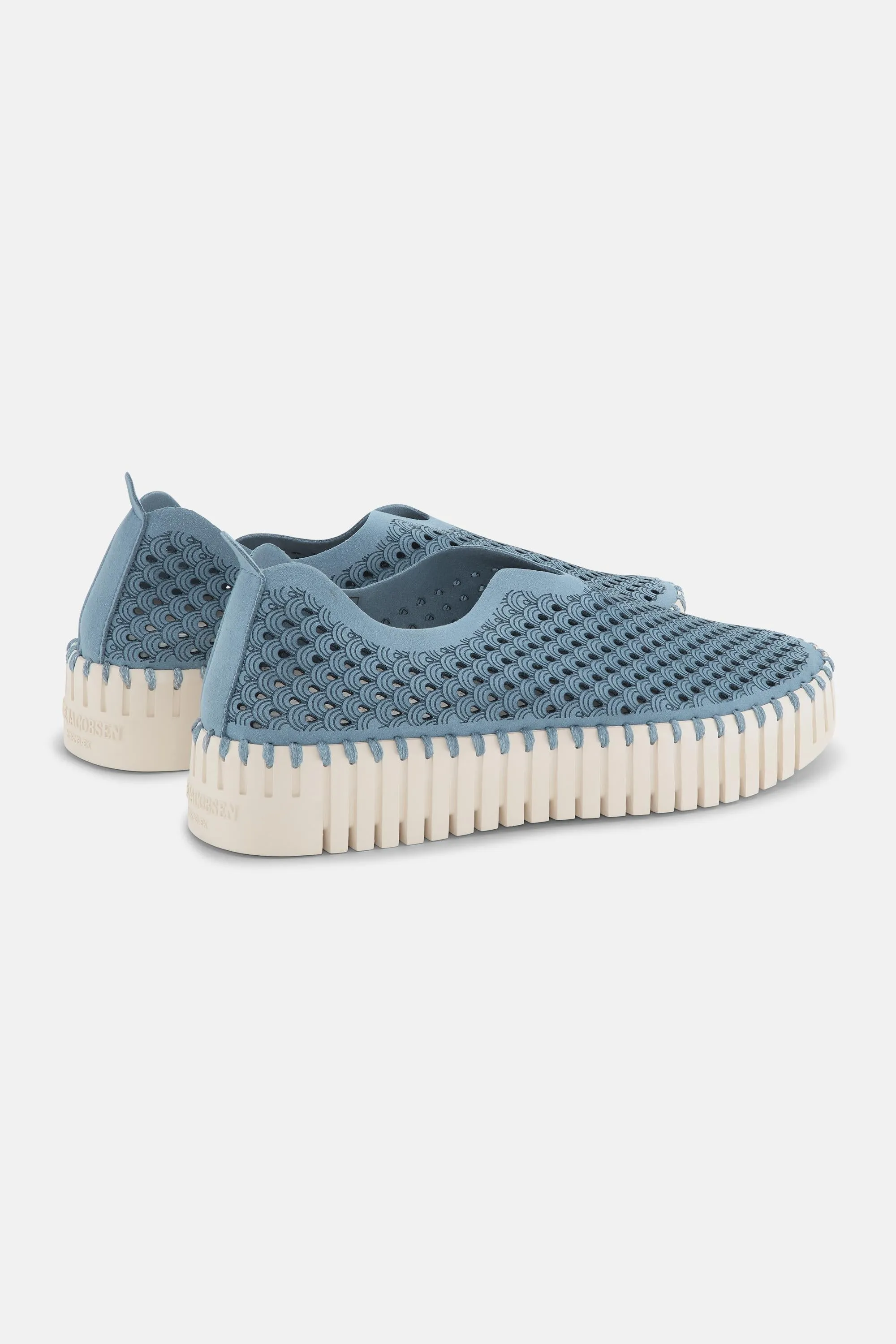 Platform Tulip Skor - Blue Cloud