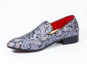 Premium Multicolor Floral Loafers for men designer slip on casual /