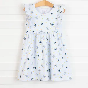 Presley Dress, Navy Floral