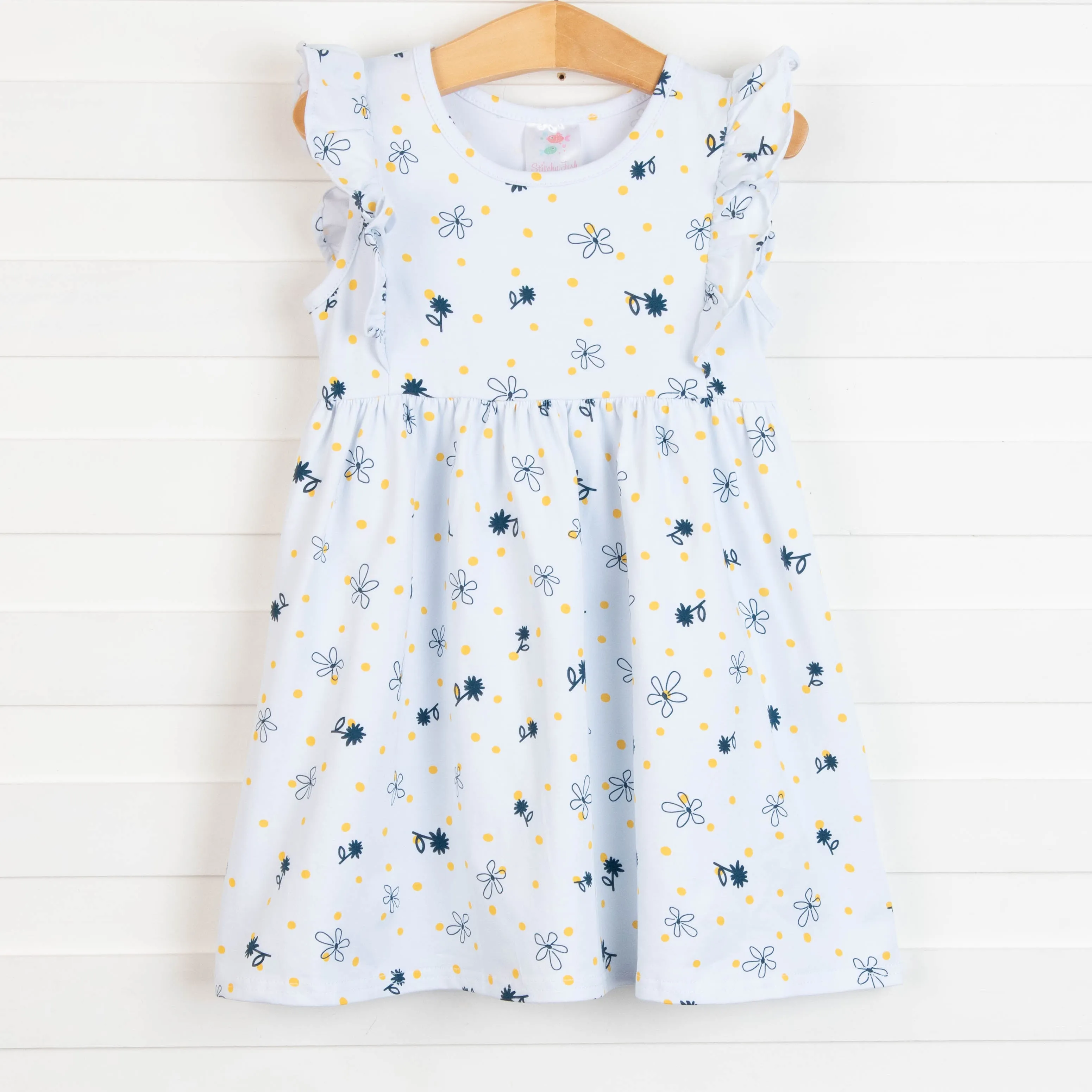 Presley Dress, Navy Floral