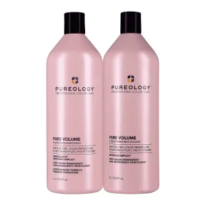 PUREOLOGY - Pure Volume Shampoo and Conditioner Bundle 1L