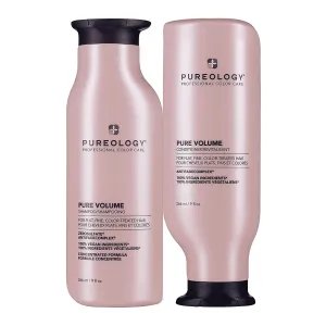 PUREOLOGY - Pure Volume Shampoo and Conditioner Duo 9oz