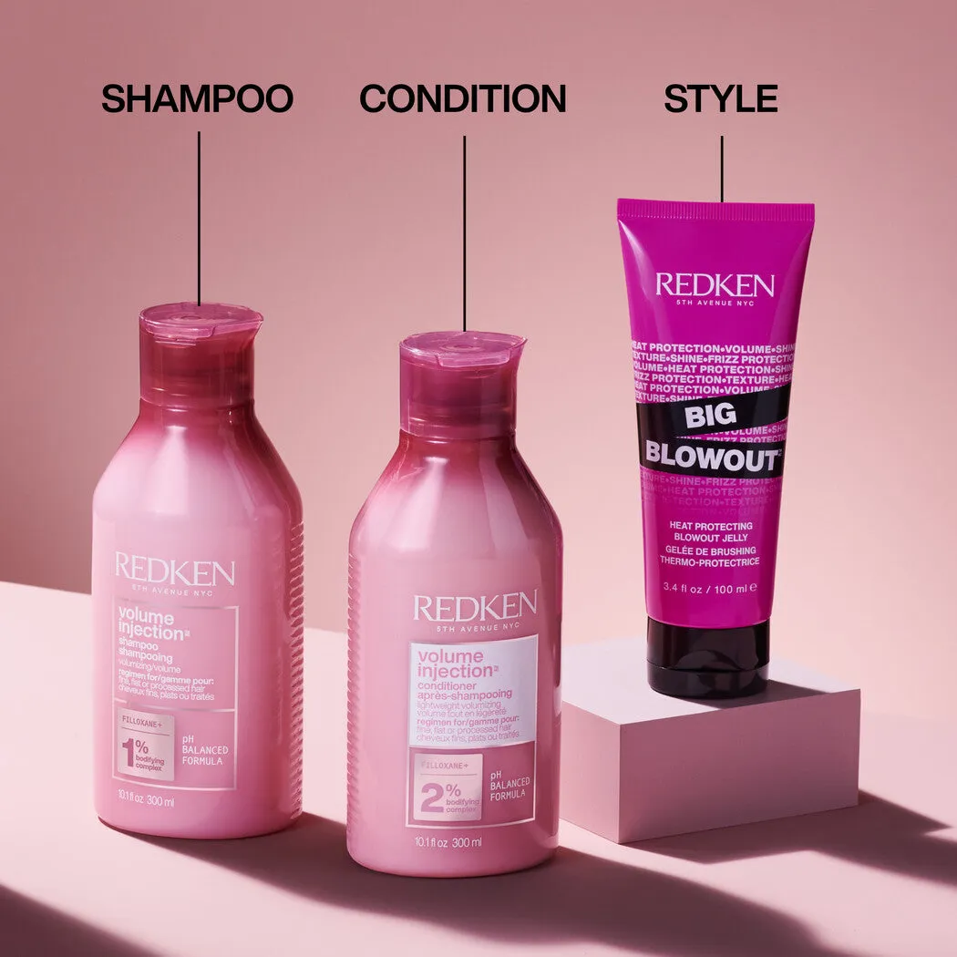 Redken Volume Injection Shampoo & Conditioner 1L Duo