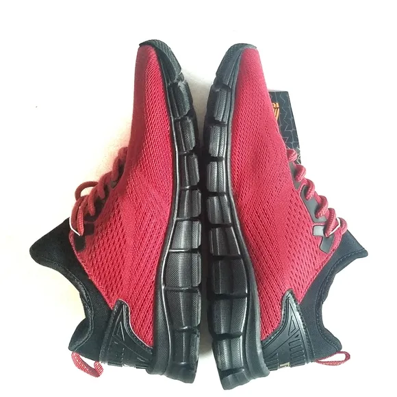 REEBOK RBX Red Sneakers Size 5 Men 7.5 women UNISEX