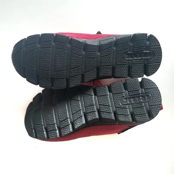 REEBOK RBX Red Sneakers Size 5 Men 7.5 women UNISEX