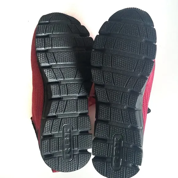 REEBOK RBX Red Sneakers Size 5 Men 7.5 women UNISEX