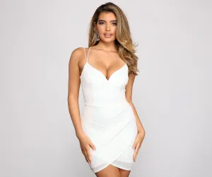Remi Sweetheart Stylish Sequin Mini Dress
