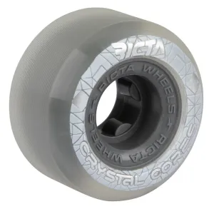Ricta Skateboard Wheels Crystal Cores 95a - Grey / Clear