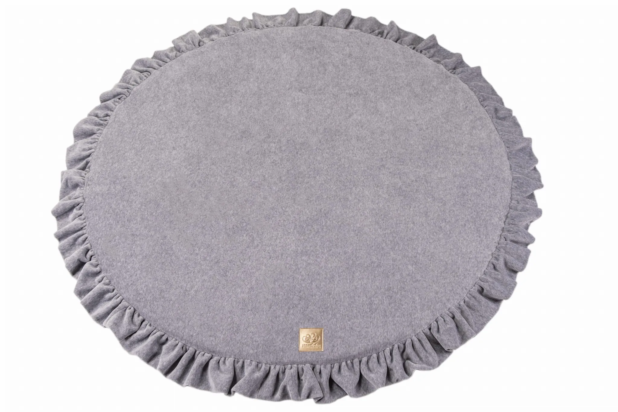 Round Foam Play Mat with Frills For Baby By MeowBaby