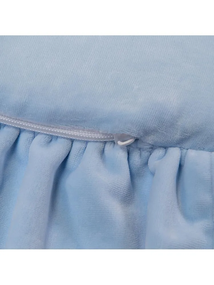 Round Foam Play Mat with Frills For Baby By MeowBaby