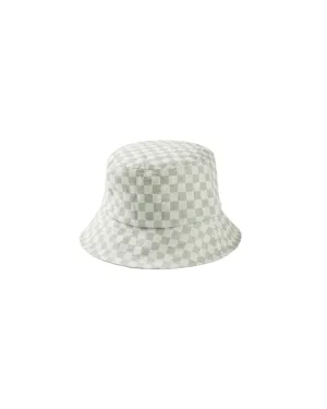 RYLEE   CRU Bucket Hat || Sage Check