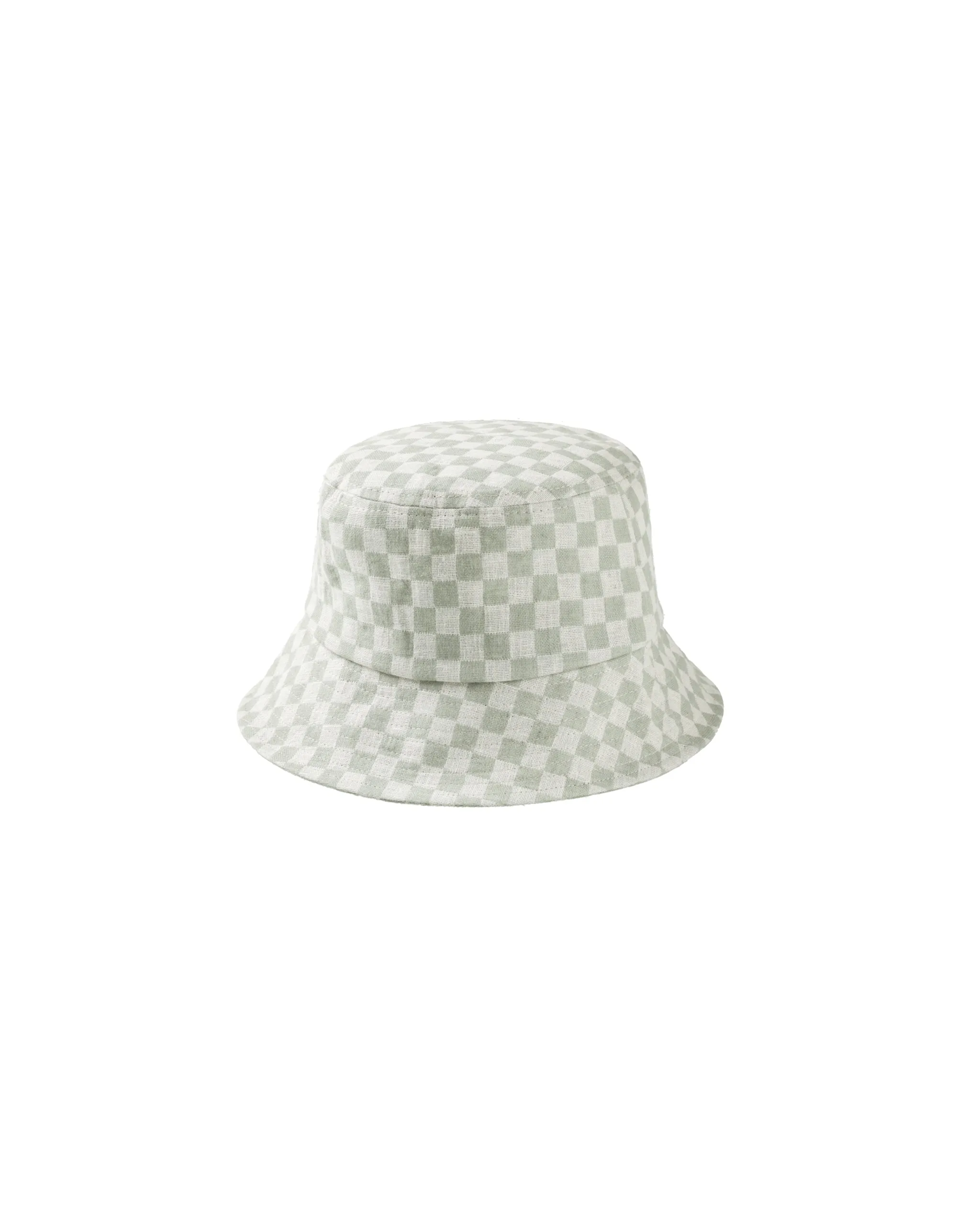 RYLEE   CRU Bucket Hat || Sage Check