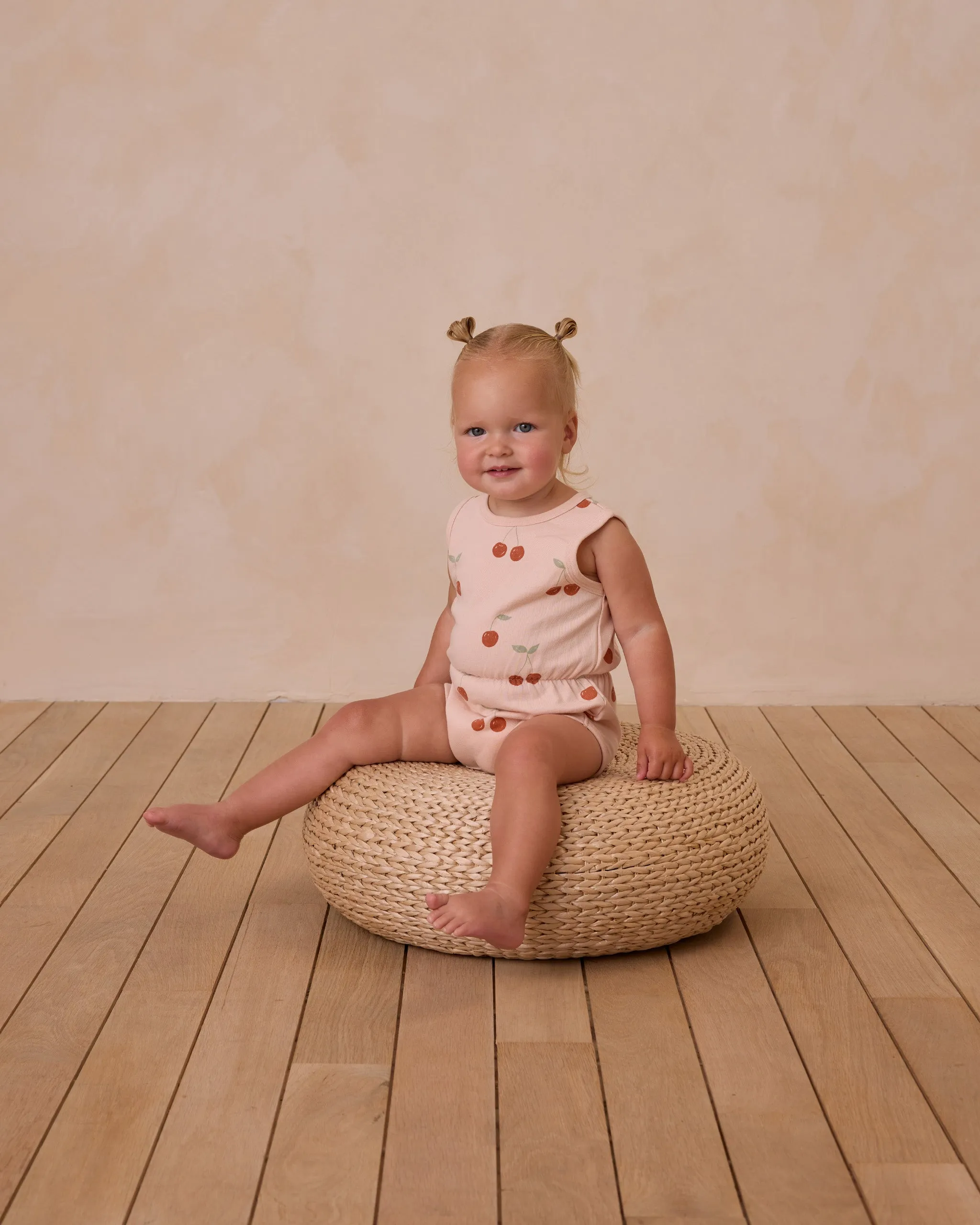 RYLEE   CRU Cinch Playsuit || Cherries
