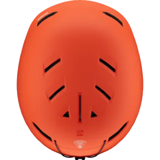 Salomon HUSK JR Helmet 2026 Cherry Tomato