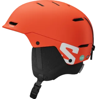 Salomon HUSK JR Helmet 2026 Cherry Tomato