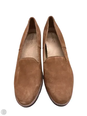 Shoes Heels Wedge By Vionic In Tan, Size: 12