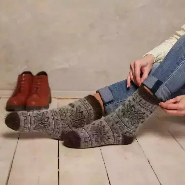 Siberia Spirit Northern Frost Crew Socks