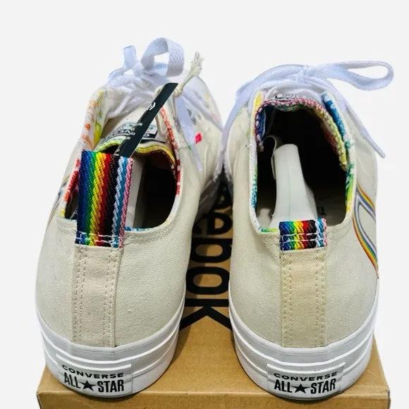Size 11 Men/Women 13 - Converse Chuck Taylor All Star Lift Platform Low Pride