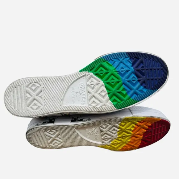 Size 11 Men/Women 13 - Converse Chuck Taylor All Star Lift Platform Low Pride