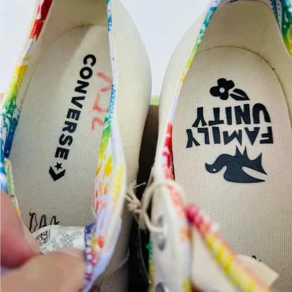 Size 11 Men/Women 13 - Converse Chuck Taylor All Star Lift Platform Low Pride