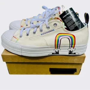 Size 11 Men/Women 13 - Converse Chuck Taylor All Star Lift Platform Low Pride