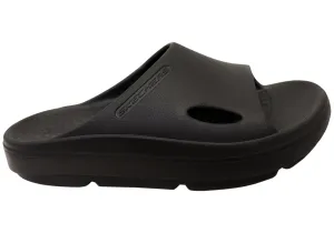 Skechers Mens Relaxed Fit Relay Re Bounce Slide Sandals
