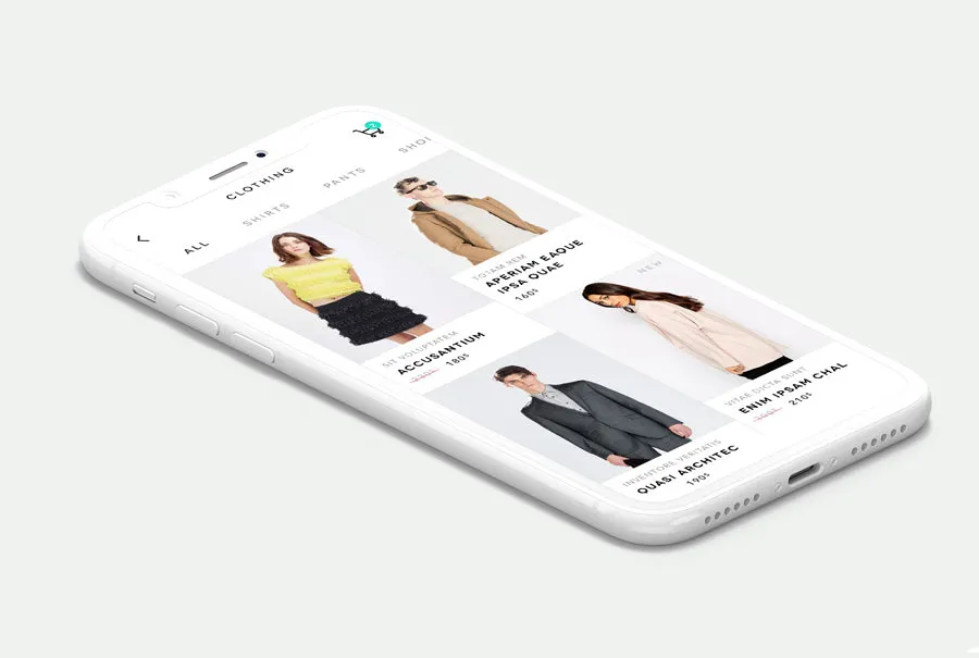 Smartphone Catalog Mockup (PSD)