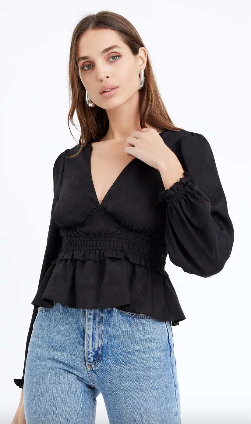 Sona Blouse-Black