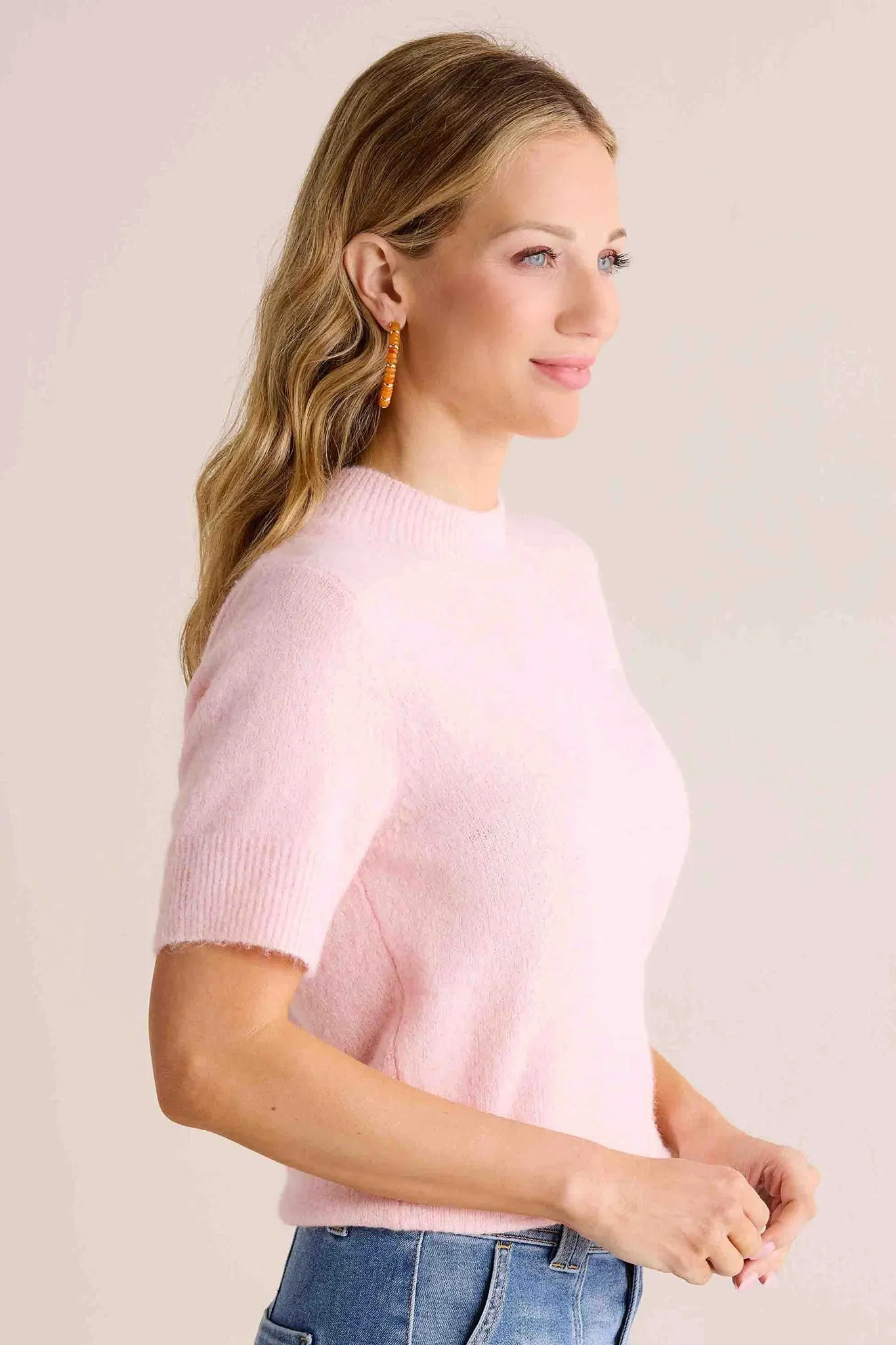 Spencer Sweater- Light Pink